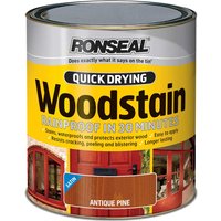 Ronseal Woodstain Quick Dry Satin Dark Oak 750ml 08735