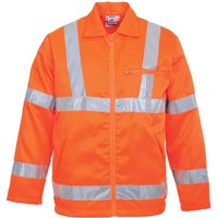 Portwest Class 3 Hi Vis RIS Polycotton Jacket