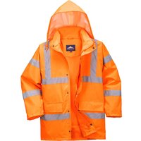 Oxford Weave 300D Class 3 Breathable Hi Vis Jacket