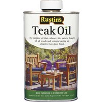 Rustins Teak Oil 500ml TEAK500