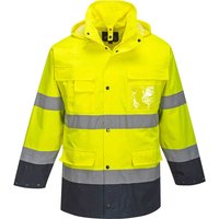 Portwest Lite 3 in 1 Hi Vis Jacket and Detachable Fleece