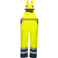 Oxford Weave 300D Class 2 Hi Vis Contrast Bib and Brace
