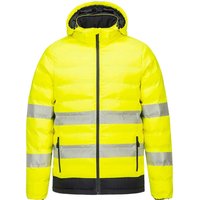 Portwest Hi Vis Ultrasonic Heated Tunnel Jacket