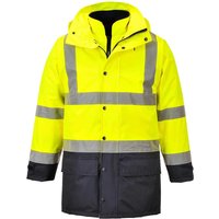 Oxford Weave 300D Class 3 Hi Vis 5-in1 Executive Jacket