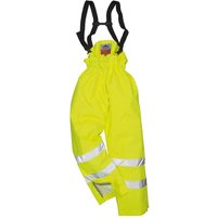 BizFlame Hi Vis Flame Resistant Rain Lined Trousers