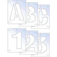 Scan Letter and Number Stencil Kit