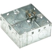 SMJ Single Socket Metal Back Box