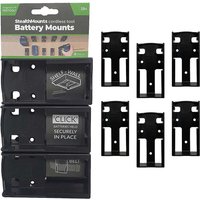Stealth Mounts 6 Pack Battery Mounts for Festool 18V Batteries