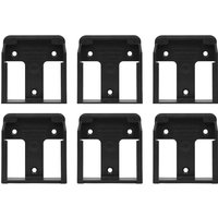 Stealth Mounts 6 Pack Battery Mounts for Makita 18V LXT Batteries