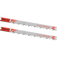 Stanley FatMax Clean Cutting U Shank Jigsaw Blades for Wood