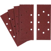 Stanley Punched Clip On 1/3 Sanding Sheets 93mm x 230mm 120g Pack of 5