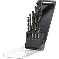 Stanley 5 Piece Brad Point Wood Drill Bit Set