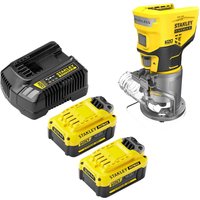 Stanley Fatmax V20 SFMCW400 18v Cordless Brushless 1/4" Trim Router