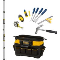 Stanley 7 Piece Carpenters Essential Tool Kit