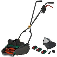 Webb WEV2012R 20v Eco Cordless Cylinder Lawnmower 300mm