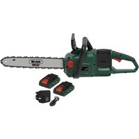 Webb X Series WEV20X2CS40 40v Cordless Brushless Chainsaw 400mm 2 x 4ah Li-ion USB Charger