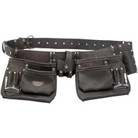 Draper Expert Double Oil Tanned Leather Tool Pouch and Belt