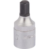 Elora 1/4" Drive Hexagon Socket Bit Metric 1/4" 3mm