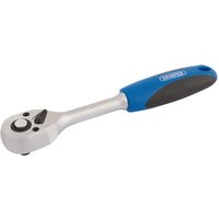 Draper 1/4" Drive 72 Tooth Reversible Soft Grip Ratchet