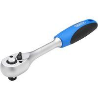 Draper 3/8" Drive 72 Tooth Reversible Soft Grip Ratchet