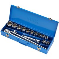 Draper 15 Piece 3/4" Drive Bi Hex Socket Set Metric