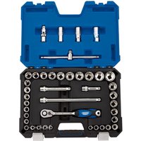 Draper Expert 41 Piece 1/2" Drive Hex Socket Set Metric and Imperial