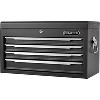 Draper 4 Drawer Tool Chest Black