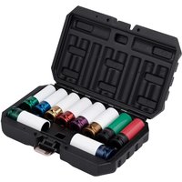 Draper 10 Piece 1/2" Drive Alloy Wheel Nut Socket Set