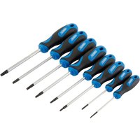 Draper 8 Piece Soft Grip Torx and Security Torx Screwdriver Set