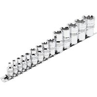 Draper 14 Piece Combination Drive Torx Socket Set