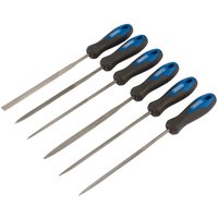 Draper 6 Piece Soft Grip Needle File Set