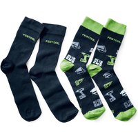 Festool SOCK-FT1-L Socks Twin Pack Large Size ( L ) - 577315 SOCK-FT1-L
