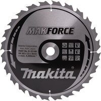 Makita MAKFORCE Circular Saw Blade for Wood Cutting