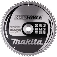 Makita MAKFORCE Circular Saw Blade for Wood Cutting