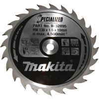Makita SPECIALIZED Cordless Circular Saw Blade for Wood Cutting