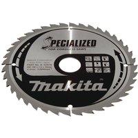 Makita SPECIALIZED Cordless Circular Saw Blade for Wood Cutting