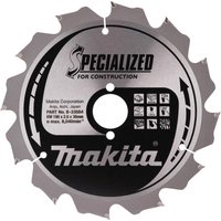 Makita SPECIALIZED Circular Saw Blade for Knot and Nail Cutting