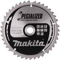Makita SPECIALIZED Cordless Circular Saw Blade for Wood Cutting