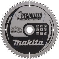 Makita SPECIALIZED Circular Saw Blade for Laminate Cutting