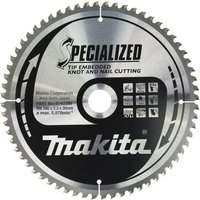 Makita SPECIALIZED Circular Saw Blade for Knot and Nail Cutting
