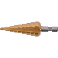 Makita Hex Shank Step Drill Straight Flute TiN Coated
