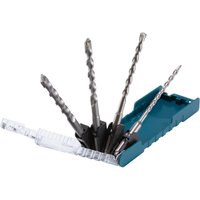 Makita 4 Piece SDS Plus TCT Drill Bit Set