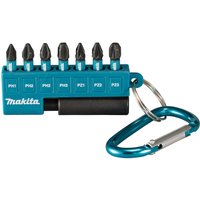 Makita 8 Piece Impact Black Screwdriver Bit Set