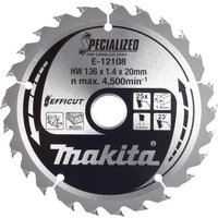 Makita SPECIALIZED Efficut Wood Cutting Saw Blade
