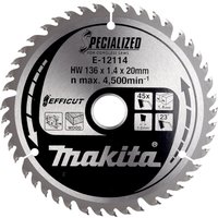 Makita SPECIALIZED Efficut Wood Cutting Saw Blade