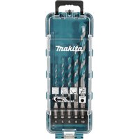 Makita 5 Piece Hex Shank Multi Material TCT Drill Bit Set