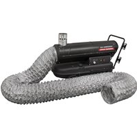 Sealey ABI1000 Indirect Kerosene / Diesel Space Heater and Ducting