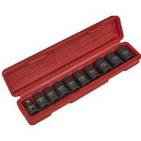 Sealey 9 Piece 1/2" Drive Impact Torx Socket Set
