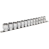 Sealey 13 Piece 1/2" Drive Lock On Hexagon Socket Set