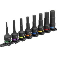 Sealey 1/2" Drive Impact Hexagon Socket Bit Set